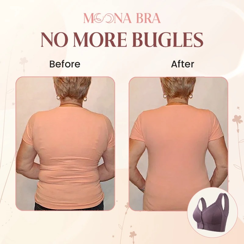 Moona Bra - Front Closure Breathable Bra for Seniors